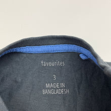 Load image into Gallery viewer, Unisex Favourites, cotton long sleeve tee / top, GUC, size 3,  