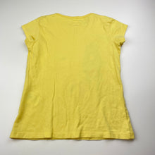 Load image into Gallery viewer, Girls MOUNTAIN WAREHOUSE, yellow cotton tee / top, donkey, GUC, size 5-6,  