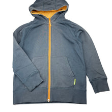 Load image into Gallery viewer, Unisex Kathmandu, fleece lined zip hoodie sweater, discolouration, FUC, size 8,  