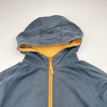 Load image into Gallery viewer, Unisex Kathmandu, fleece lined zip hoodie sweater, discolouration, FUC, size 8,  