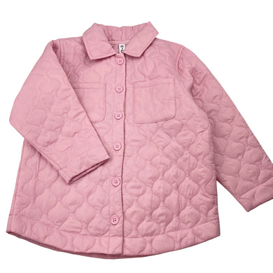 Girls KID, lightly quilted jacket / coat, EUC, size 4,  