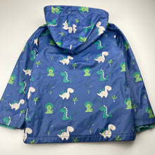 Load image into Gallery viewer, Unisex Lily &amp; Dan, fleece lined waterproof jacket, mark back left sleeve, FUC, size 5,  