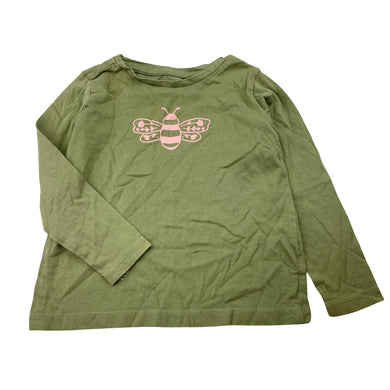 Girls Anko, cotton long sleeve tee / top, GUC, size 3,  