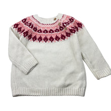 Load image into Gallery viewer, Girls Dymples, soft feel chenille knit sweater / jumper, EUC, size 2,  