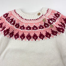 Load image into Gallery viewer, Girls Dymples, soft feel chenille knit sweater / jumper, EUC, size 2,  