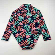 Load image into Gallery viewer, Girls Anko, long sleeve swim one-piece, GUC, size 2,  
