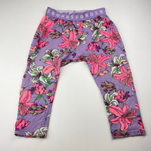Load image into Gallery viewer, Girls Bonds, floral stretchy pyjamas, FUC, size 3,  