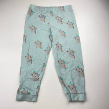 Load image into Gallery viewer, Unisex M&amp;S, cotton pyjama top &amp; bottoms, koalas, GUC, size 5,  