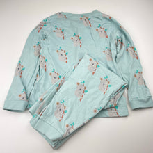 Load image into Gallery viewer, Unisex M&amp;S, cotton pyjama top &amp; bottoms, koalas, GUC, size 5,  