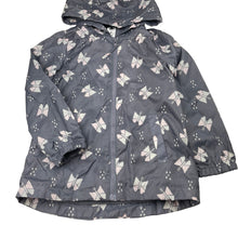 Load image into Gallery viewer, Girls H&amp;T, fleece lined spray jacket / coat, EUC, size 5,  