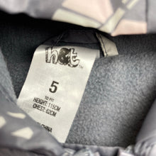 Load image into Gallery viewer, Girls H&amp;T, fleece lined spray jacket / coat, EUC, size 5,  