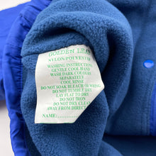Load image into Gallery viewer, Unisex GOLDEN LEAF, blue fleece lined jacket / coat, NEW, size 5,  