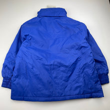 Load image into Gallery viewer, Unisex GOLDEN LEAF, blue fleece lined jacket / coat, NEW, size 5,  