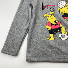 Load image into Gallery viewer, Boys Kaxkal, fleece lined sweater / jumper, basketball, EUC, size 6,  