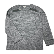 Load image into Gallery viewer, Boys Charlie &amp; Me, grey marle knit sweater / jumper, EUC, size 9,  