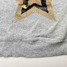 Load image into Gallery viewer, Girls Cotton On, fleece lined flip sequin sweater / jumper, light mark lower front, FUC, size 8,  