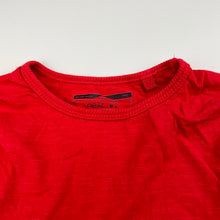 Load image into Gallery viewer, Boys Next, red cotton long sleeve tee / top, GUC, size 4-5,  