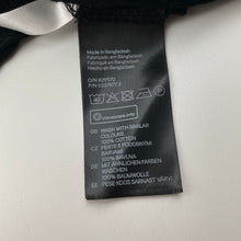Load image into Gallery viewer, Girls H&amp;M, black organic cotton long sleeve tee / top, NEW, size 9-10,  