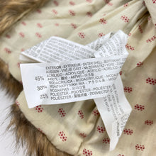 Load image into Gallery viewer, Girls Zara, lined faux fur vest, 2 hook fasten, EUC, size 7-8,  