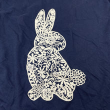 Load image into Gallery viewer, Girls Target, navy cotton long sleeve tee / top, rabbit, EUC, size 14,  