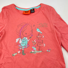 Load image into Gallery viewer, Girls Fun Spirit, cotton long sleeve tee / top, EUC, size 4,  
