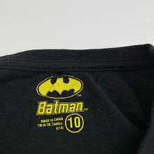 Load image into Gallery viewer, Boys DC Comics, Batman cotton long sleeve tee / top, EUC, size 10,  