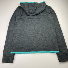 Load image into Gallery viewer, Girls Target, lightweight activewear zip hoodie sweater, GUC, size 12,  