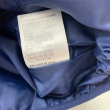 Load image into Gallery viewer, Girls B Collection, navy &amp; silver spot puffer vest, EUC, size 2,  