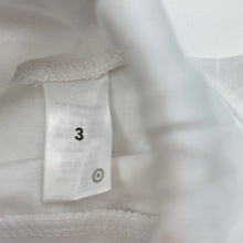 Load image into Gallery viewer, Unisex Target, white cotton skivvy / roll neck top, EUC, size 3,  