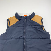 Load image into Gallery viewer, Boys Tilt, navy puffer vest / sleeveless jacket, EUC, size 6,  