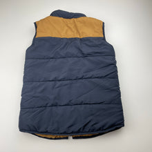 Load image into Gallery viewer, Boys Tilt, navy puffer vest / sleeveless jacket, EUC, size 6,  