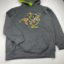 Load image into Gallery viewer, Boys Nickelodeon, TM Ninja Turtles fleece lined hoodie sweater, EUC, size 10,  