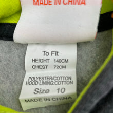 Load image into Gallery viewer, Boys Nickelodeon, TM Ninja Turtles fleece lined hoodie sweater, EUC, size 10,  