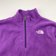 Load image into Gallery viewer, Girls THE NORTH FACE, purple fleece lightweight sweater / jumper, GUC, size 10-12,  