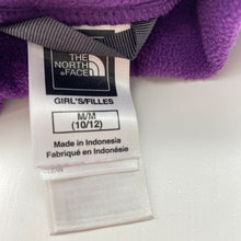 Load image into Gallery viewer, Girls THE NORTH FACE, purple fleece lightweight sweater / jumper, GUC, size 10-12,  