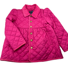 Load image into Gallery viewer, Girls Ralph Lauren, pink quilted jacket / coat, GUC, size 5,  