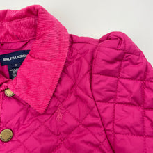 Load image into Gallery viewer, Girls Ralph Lauren, pink quilted jacket / coat, GUC, size 5,  