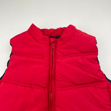 Load image into Gallery viewer, Unisex Cotton On, red puffer vest / sleeveless jacket, EUC, size 5,  