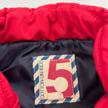 Load image into Gallery viewer, Unisex Cotton On, red puffer vest / sleeveless jacket, EUC, size 5,  