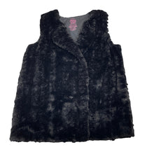Load image into Gallery viewer, Girls Faded Glory, lined faux fur vest (open style, no fastening), EUC, size 10-12,  
