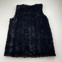 Load image into Gallery viewer, Girls Faded Glory, lined faux fur vest (open style, no fastening), EUC, size 10-12,  