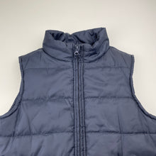 Load image into Gallery viewer, Boys Urban Supply, navy puffer vest / sleeveless jacket, EUC, size 7,  