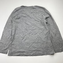 Load image into Gallery viewer, Boys M&amp;S, grey long sleeve tee / top, GUC, size 7-8,  