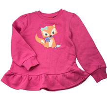 Load image into Gallery viewer, Girls Fun Spirit, fleece lined sweater / jumper, GUC, size 5,  