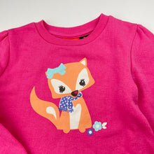 Load image into Gallery viewer, Girls Fun Spirit, fleece lined sweater / jumper, GUC, size 5,  
