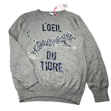 Load image into Gallery viewer, Girls Seed, knitted cotton &amp; sequin sweater / jumper, NEW, size 12,  