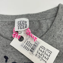 Load image into Gallery viewer, Girls Seed, knitted cotton &amp; sequin sweater / jumper, NEW, size 12,  