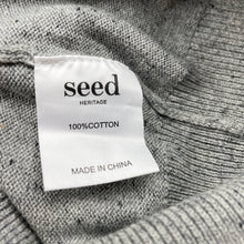 Load image into Gallery viewer, Girls Seed, knitted cotton &amp; sequin sweater / jumper, NEW, size 12,  