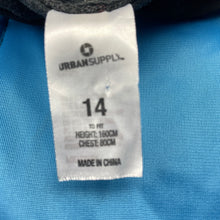 Load image into Gallery viewer, Boys Urban Supply, zip up hooded track top, EUC, size 14,  