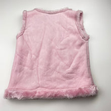 Load image into Gallery viewer, Girls Barbie, vintage embroidered faux suede vest, GUC, size 7,  